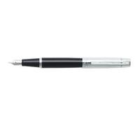 Sheaffer – Stylo-plume 300 Séries E0931453 – Noir, accents plaqués chrome, finition brillante