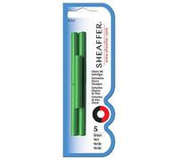 Sheaffer A. t. Cross Cartouches d'encre vert 5 pièces sur carte blister