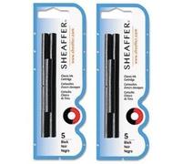 Sheaffer Lot de 2 cartouches d'encre noire classique