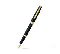 Sheaffer Sagaris Stylo-plume pointe moyenne Noir verni/garniture dorée