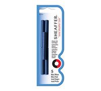 Sheaffer Skrip cartouches d'encre, bleu/noir, 5 cartouches (SR/96310)