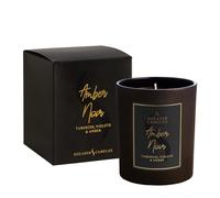 Shearer Candles Bougie en Pot parfume, Cire de Paraffine, Coton, DE Mche d'huile parfume, Verre, mtal, Carton, Noir, Dor, H?: 96 mm x l?: 81 mm