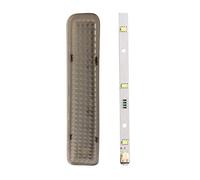 SHEAWA LED Light Bar & Cover pour RONGSHENG/HISENSE Réfrigérateur LED Strip Light E349766 MDDZ-162A 1629348 DC12V 2W (Bande Lumineuse LED et Couvercle)