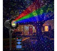 SHEDALED Projecteur laser RVB pour l'extérieur, 3 couleurs de luciole