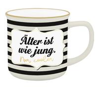 Sheepworld 74835 Tasse avec motif canard et inscription en allemand « Älter » | Tasse à café en porcelaine New Bone China | 35 anderole cadeau | Cadeau amusant, cadeau d'anniversaire