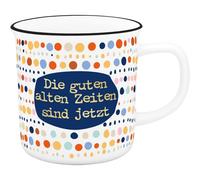 Sheepworld 74838 Tasse XL motif bons moments | Grande tasse à café en porcelaine, 52 cl, tasse avec motif imprimé coloré | Cadeau, petite amie, anniversaire