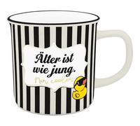 Sheepworld 74839 Tasse XL avec motif canard et inscription en allemand « Älter » | Tasse à café en porcelaine New Bone China | 52 anderole cadeau | Cadeau amusant, cadeau d'anniversaire