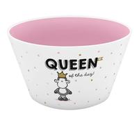 Sheepworld Queen of the Day 74720 Bol à céréales en porcelaine avec inscription en allemand 60 adeau d'anniversaire Décoration de table