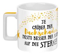 Sheepworld Tasse avec inscription en allemand « Wortheld » en porcelaine, 45 cl, multicolore, tasse à café amusante, tasse à dicton | 47768