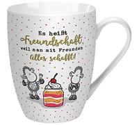 Sheepworld Tasse préférée 59612 « C'est l'amitié parce que vous pouvez tout faire avec des amis »