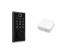 SHEHUALI Serrure Intelligente, F20 verrouillage automatique du de la porte d'empreintes digitales d'embouteillage mort Appliquer Protection sécurité à distance code électronique intelligent