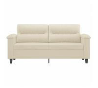 SHELL© SOFA-Canapé salon - 2 places - (par siège) : 110 kg - Crème 140 cm Similicuir C4937