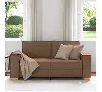 SHELL© SOFA-Canapé salon - 2 places - (par siège) : 110 kg - Marron 180x78x84 cm Tissu C5112