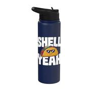 Shell Yeah - Jeu de mots drôle de tacos Stainless Steel Insulated Water Bottle