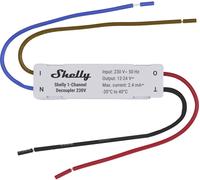 Shelly 1-Channel Decoupler 230V Shelly Actionneur de commutation Bluetooth, Wi-Fi