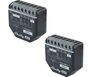 SHELLY 2PM G4-2 - Shelly 2PM Gen4, 2erPack, Actionneur de mesure BT Matter Zigbee