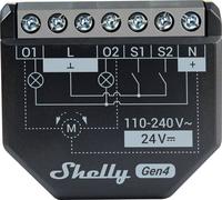 Shelly 2PM Gen4 Appareil de commande Bluetooth, Wi-Fi, ZigBee