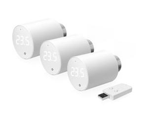 Shelly 3x BLU TRV + BLU Gateway Gen. 3, Commande de chauffage