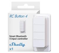 Shelly BLU RC Button 4 (Bluetooth), Télécommande, Blanc