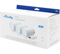 Shelly BLU TRV Heizkörperthermostat 3-er Pack Passerelle, Thermostat de radiateur Bluetooth Low Energy, Wi-Fi