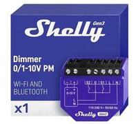 Shelly Variateur 0/1-10V PM Gen3 – Wi‑Fi Bluetooth connecté, mesure de la consommation – Or