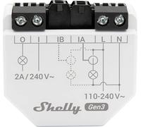 Shelly EM Gen3 - (1 x 50A CT included) Compteur de courant Bluetooth, Wi-Fi