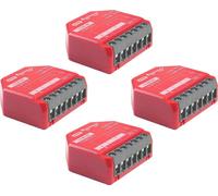 Shelly · Encastrable · « 1PM Gen4 Pack de 4 » · Relais · max. 16 A · 1 canal · Fonction de mesure ·