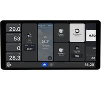 Shelly · Encastrable · « Wall Display X2i Silver » · Wi-Fi · Argent