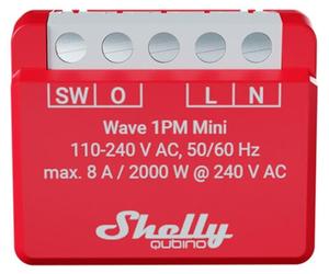 Shelly - Encastré-""Wave 1PM Mini""- Relais- max A- 1 canal- Z-Wave (Shelly_W_1PM_Mini)