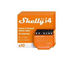 Shelly i4 Gen3 - Paquet de 10