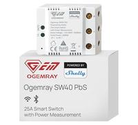 Shelly Relais intelligent Ogemray SW40 25 A – Bluetooth, Wi‑Fi