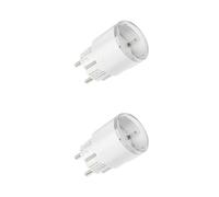 Shelly Plug S Gen3 Blanc - Prise intelligente Wi-Fi, mesure de la puissance, 12 A, 2500 W, minuterie, prise mate, Smart Home, chauffage et refroidissement, Alexa et Google, aucun hub nécessaire (2