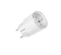 Shelly Prise connectée Plug S MTR Gen3 Type F 12 A (2500 W) Wi‑Fi HomeKit Mesure conso Blanc