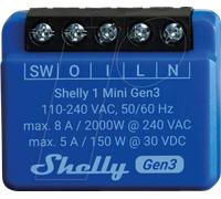 Shelly 1 Mini Gen3, Relais