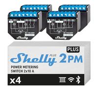 Shelly Plus 2PM : relais Wi-Fi intelligent à 2 canaux pour la domotique
