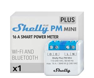 Shelly PM Plus Module d'automatisation Mini WiFi/Bluetooth