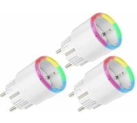 SHELLY Prise de courant Wi-Fi Plug S Gen3, Matter, blanc, 3 pièces