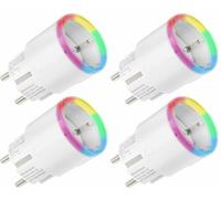 SHELLY Prise de courant Wi-Fi Plug S Gen3, Matter, blanc, 4 pièces