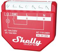 Shelly Module interrupteur sans fil Wave 1PM – Z-Wave 868,4 MHz, 1 canal, 16A, passerelle requise