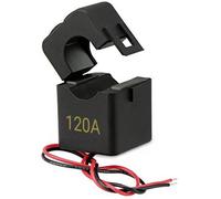 Shelly Split Core Current Transformer 120A - Pince ampèremétrique, Domotique maison, Compatible avec Shelly EM, Installation monophasée, Mesure de courant