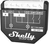 Shelly Shelly Qubino Wave 2PM Actionneur de commutation Z-Wave, Z-Wave+