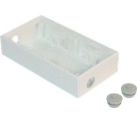 SHELLY SP3D0024 - Boîtier pour interrupteur mural Shelly 2x, apparent, 35 mm