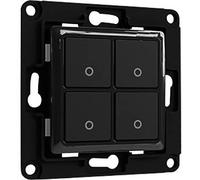 Shelly Wall switch 4 - black Interrupteur mural