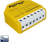 Shelly Module Z-Wave Qubino Wave i4 DC 4 entrées (5-24 V) 12 clics Jaune