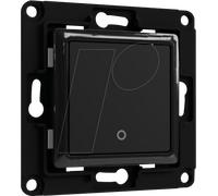 SHELLY WS1 B - Interrupteur mural Shelly, noir, simple