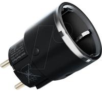 Prise Intelligente Shelly Plug S Z-Wave avec Mesure de Consommation Noir