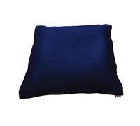 SHELTO Pouf Carré Flottant Tissu Mesh3D Bleu Navy - 100 x 100 cm - Polyester - Piscine/Exté