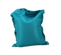SHELTO Pouf Flottant Tissu Mesh3D Bleu Tile - 100 x 130 cm - Polyester - Piscine/Extérieur/
