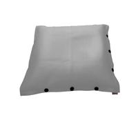 SHELTO Pouf Flottant Tissu Mesh3D Gris Cloud - 100 x 130 cm - Polyester - Piscine/Extérieur