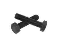 SHENGG Boulon hexagonal Grade10.9 M14-M18, filetage fin | Vis à filetage complet/demi-filet en acier allié noir(M16x1.5x60mm-5pcs)